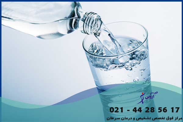 نوشیدن آب در پیشگیری سرطان